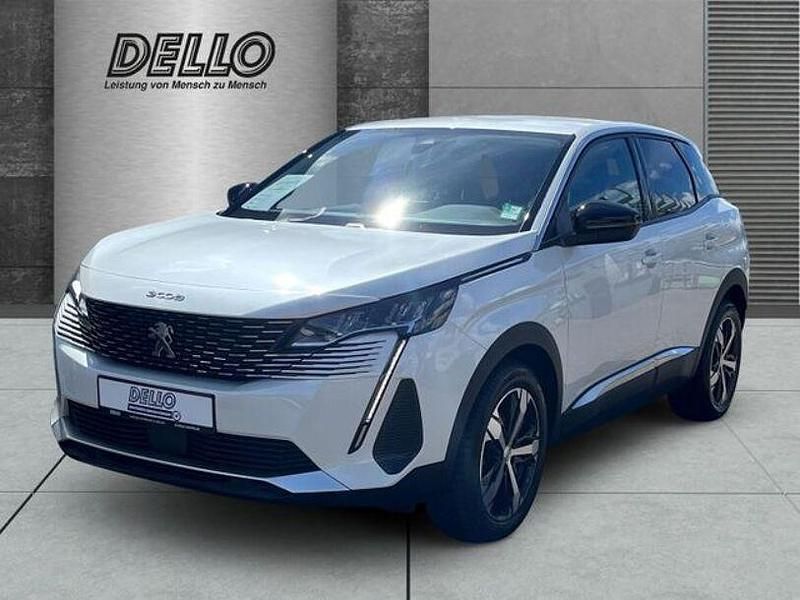 Lack weiss perlglänzend/metall Gebraucht 2023 Peugeot 3008 Allure SUV | 21.990 € (Fairer Preis) - Bild 1/4