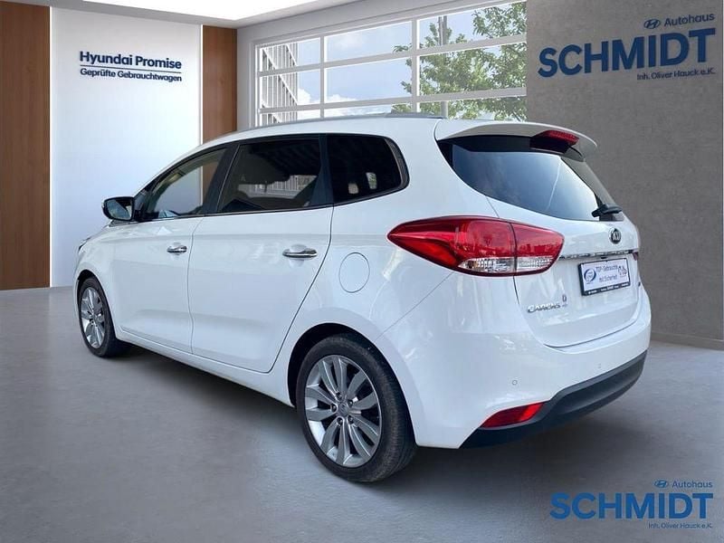 Gebraucht Kia Carens 135 PS (99 kW) 2017 Weiss Van / Kleinbus
