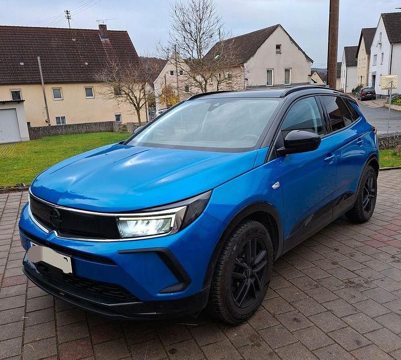 Blau Gebraucht 2022 Opel Grandland X GS Line SUV | 16.950 € (Superpreis) - Bild 1/3