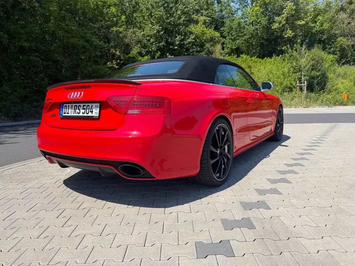 Gebraucht Audi RS5 450 PS (330 kW) 2014 Misanorot perleffekt Cabrio