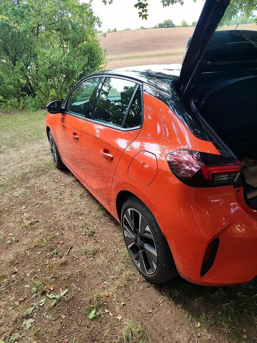 Gebraucht Opel Corsa-e Edition 100 kW (136 PS) 2021 Orange Kleinwagen