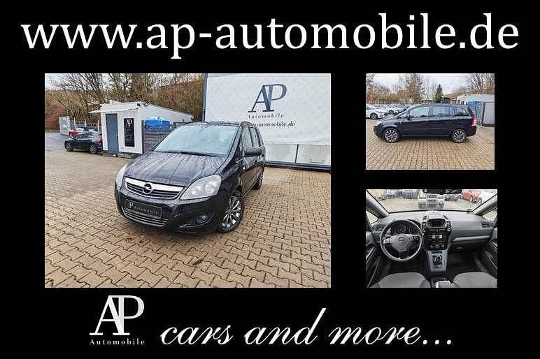 Gebraucht Opel Zafira Edition 125 PS (91 kW) 2010 Schwarz Van / Kleinbus