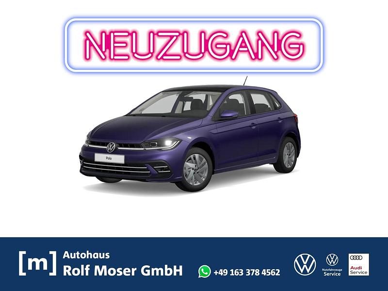 Gebraucht VW Polo Style 95 PS (69 kW) 2022 Vibrant violet metallic Kleinwagen