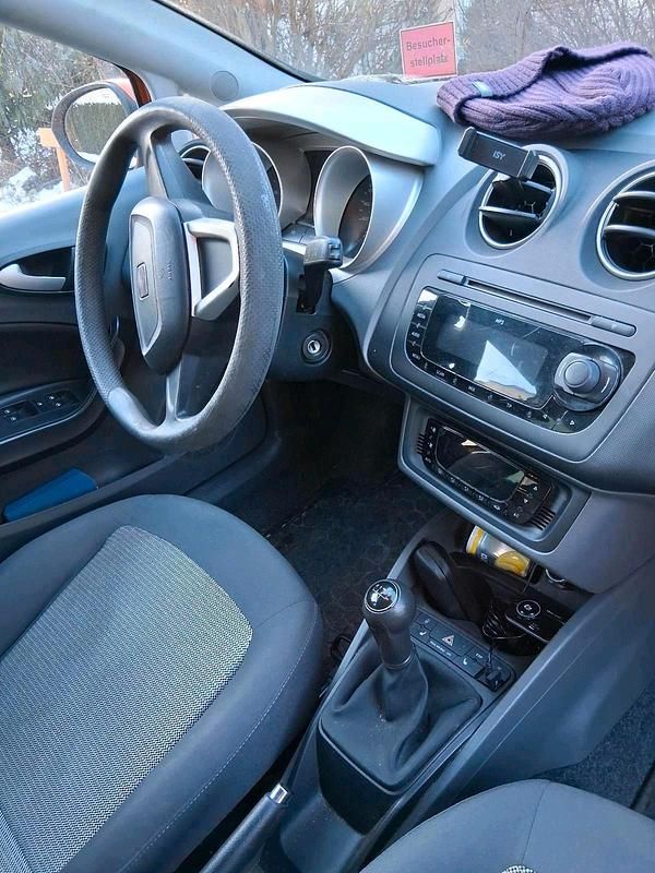 Gebraucht Seat Ibiza 85 PS (62 kW) 2009 Orange Kleinwagen