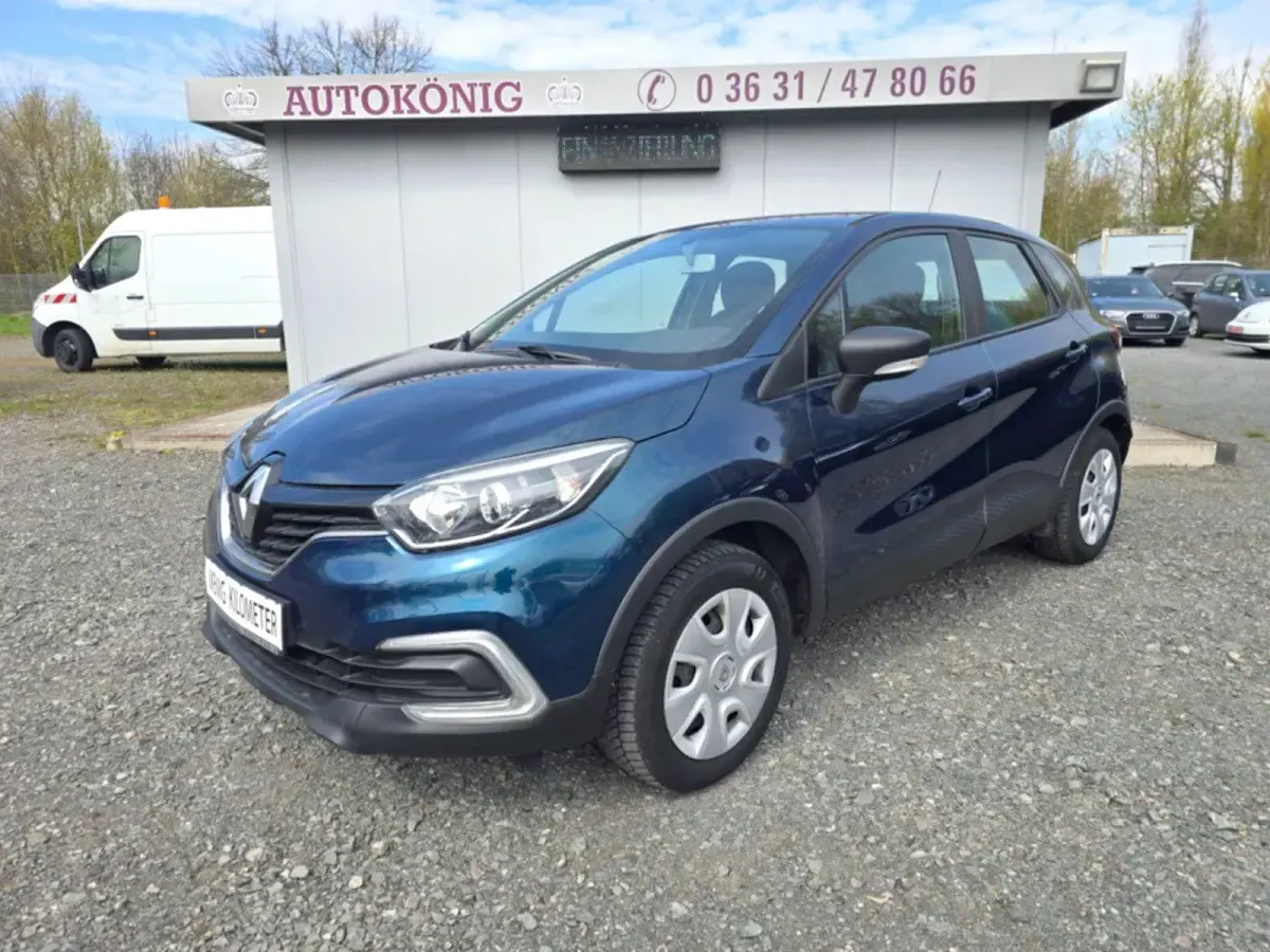 Gebraucht Renault Captur Life 90 PS (66 kW) 2018 Blau SUV