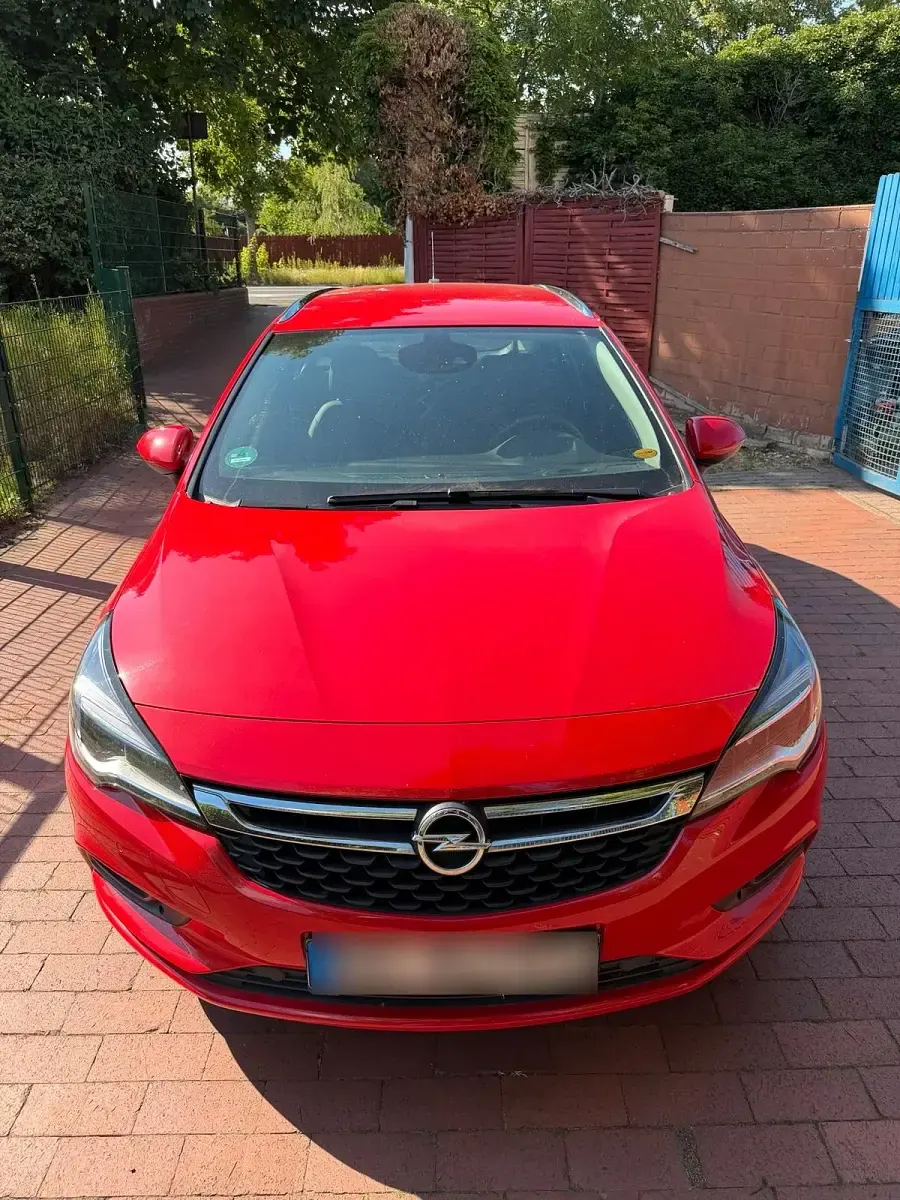 Gebraucht Opel Astra 125 PS (91 kW) 2017 Rot Kombi