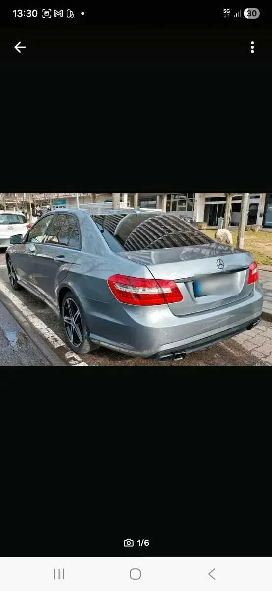 Gebraucht Mercedes E220 170 PS (125 kW) 2012 Grau Limousine