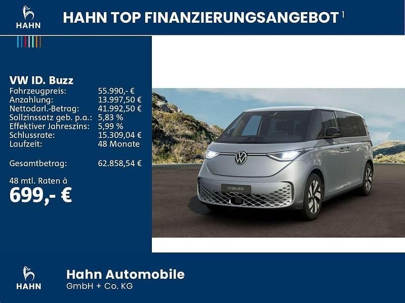 Ny VW ID. Buzz 210 kW (286 HK) 2026 Sølv MPV
