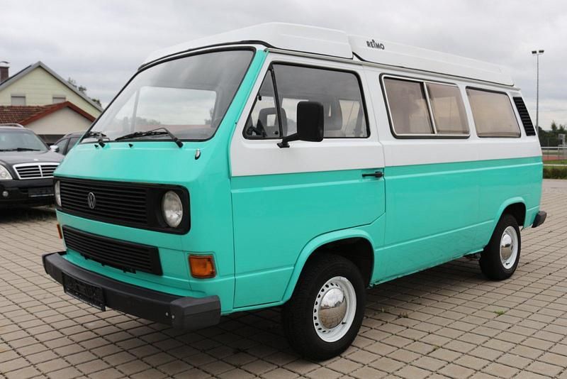 Grün Gebraucht 1989 VW T3 Van | 17.890 € - Bild 1/4