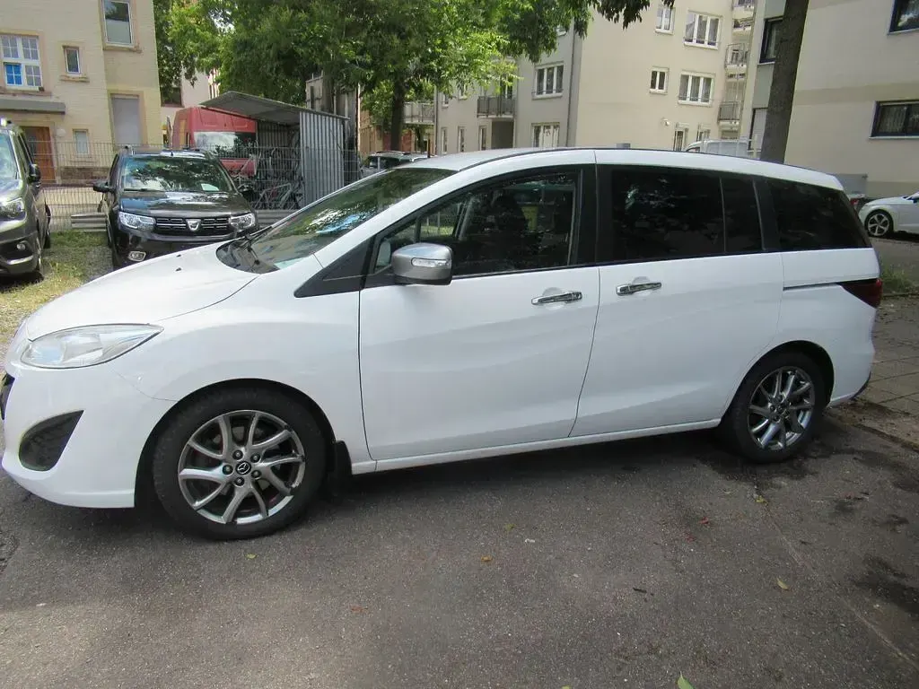 Gebraucht Mazda 5 Sendo 116 PS (85 kW) 2014 Weiß Van / Kleinbus