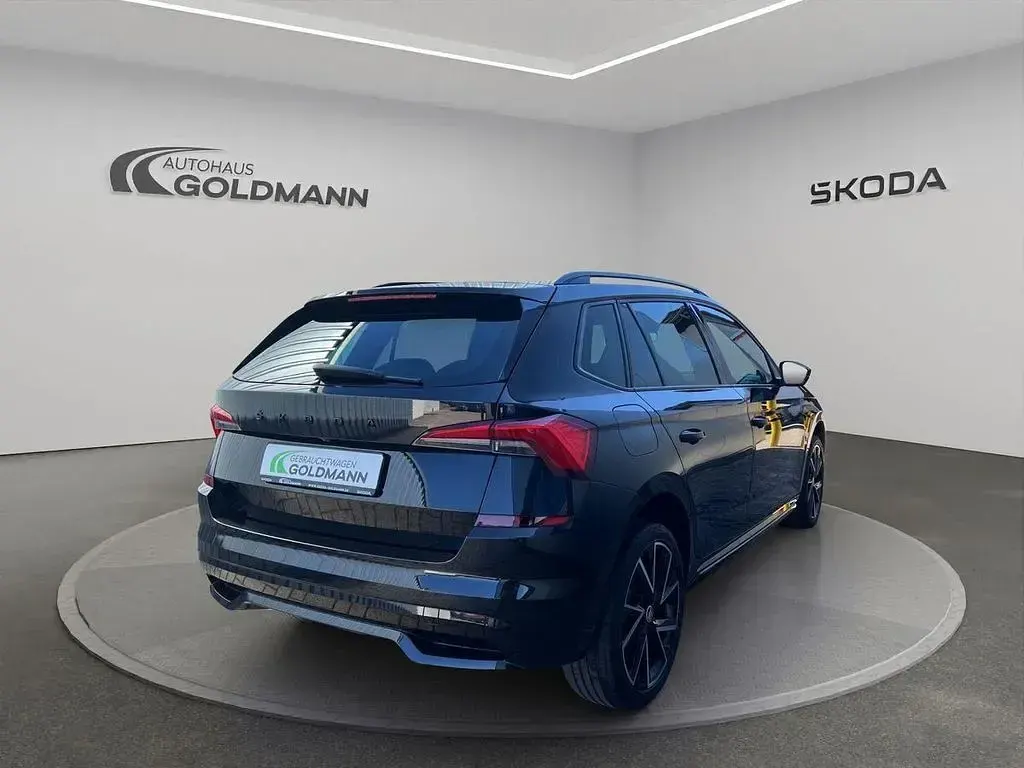 Gebraucht Skoda Kamiq Monte Carlo 150 PS (110 kW) 2022 Schwarz SUV