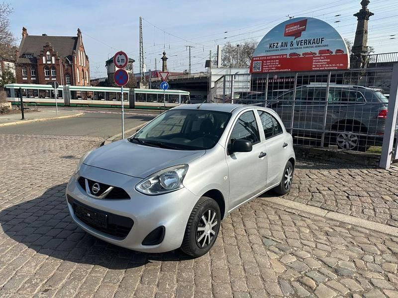 Gebraucht Nissan Micra Visia 80 PS (58 kW) 2015 Silber Kleinwagen
