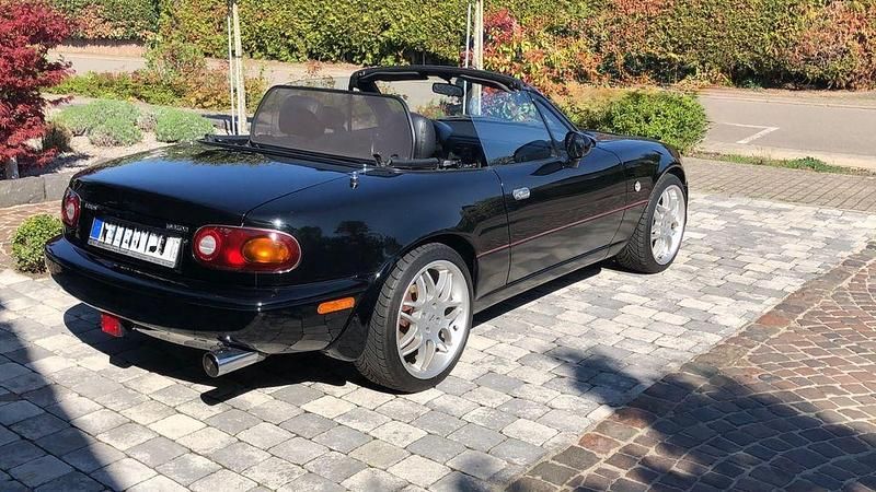 Gebraucht Mazda MX5 131 PS (96 kW) 1994 Schwarz Cabrio