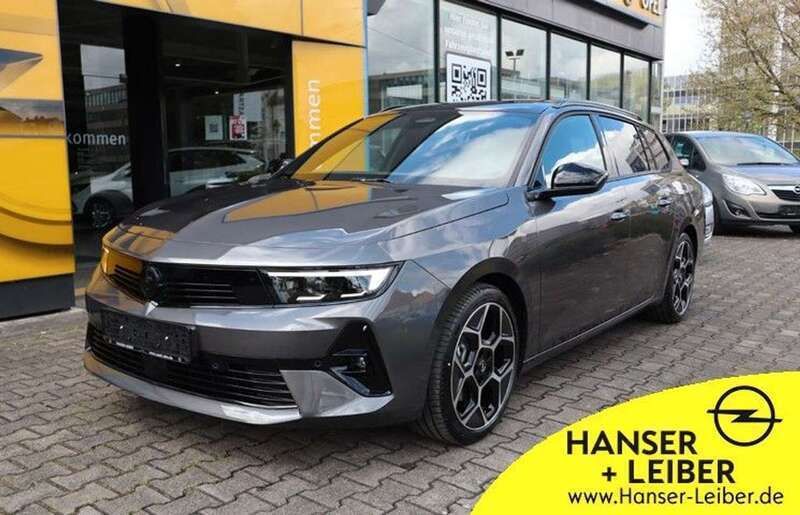 Vulkan grau Gebraucht 2024 Opel Astra GS Line Kombi | 32.960 € (Teuer) - Bild 1/4