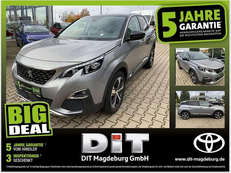 Lack grau artense/metallic kla Gebraucht 2018 Peugeot 3008 Allure SUV | 16.990 € (Guter Preis) - Bild 1/4