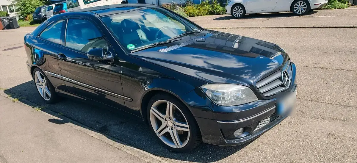 Gebraucht Mercedes CLC200 184 PS (135 kW) 2009 Schwarz Coupé