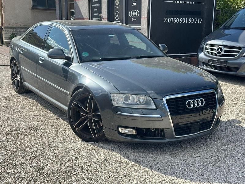 Schwarz Gebraucht 2008 Audi A8 Advanced Limousine | 2.999 € (Superpreis) - Bild 1/4