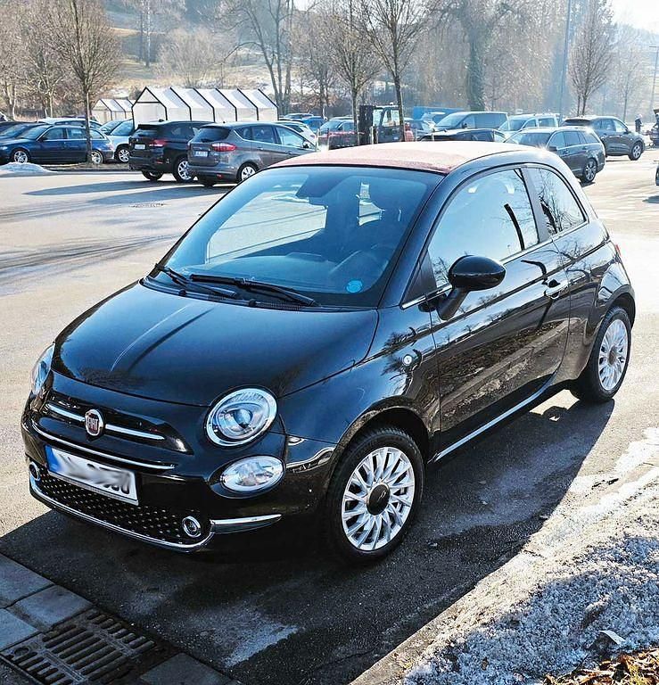 Schwarz Gebraucht 2024 Fiat 500C Dolcevita Cabrio | 14.250 € (Fairer Preis) - Bild 1/4