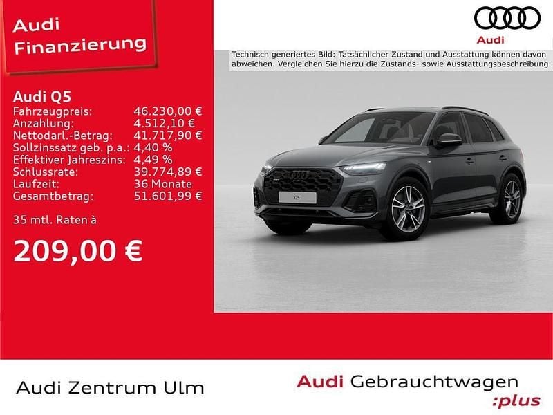 Grau Gebraucht 2024 Audi Q5 S-Line SUV | 46.230 € (Guter Preis) - Bild 1/4