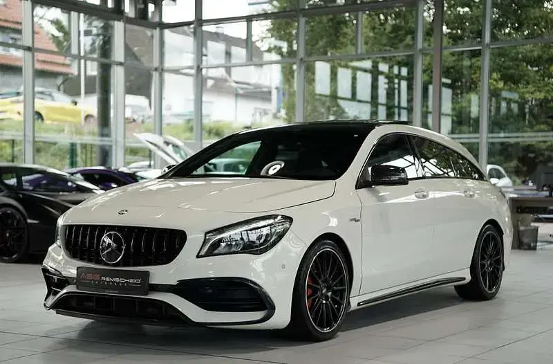 Gebraucht Mercedes CLA45 AMG AMG 381 PS (280 kW) 2016 Weiß Coupé