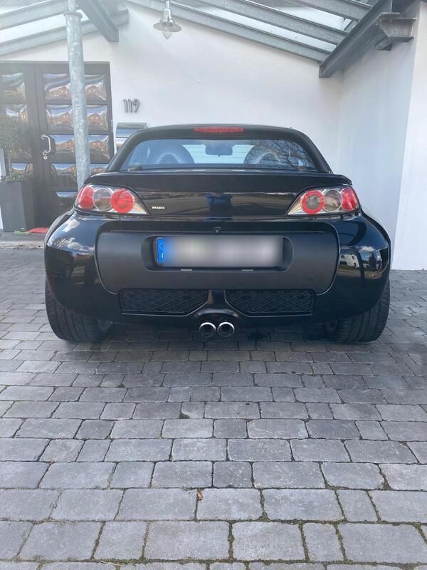Schwarz Gebraucht 2005 Smart Roadster Brabus Cabrio | 16.990 € - Bild 1/4
