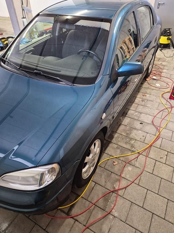 Gebraucht Opel Astra 100 PS (73 kW) 2001 Grün Limousine