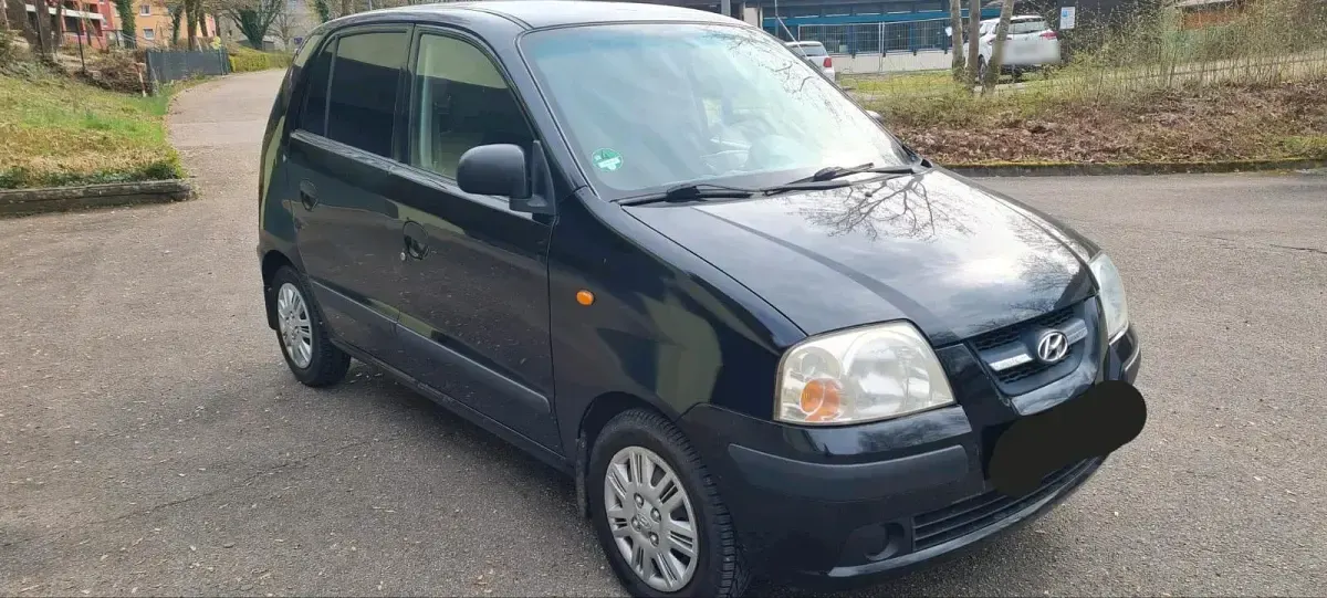Gebraucht Hyundai Atos 63 PS (46 kW) 2008 Schwarz Kleinwagen