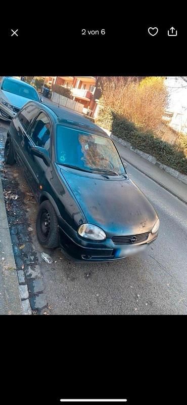 Gebraucht Opel Corsa 90 PS (66 kW) 2000 Schwarz Kleinwagen