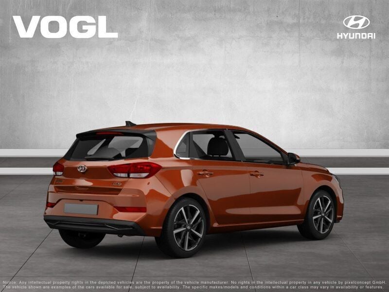 Gebraucht Hyundai i30 Advantage 140 PS (102 kW) 2024 Jupiter orange / met Van / Kleinbus
