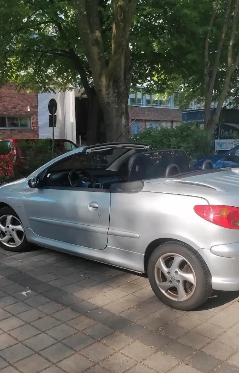 Gebraucht Peugeot 206 CC 109 PS (80 kW) 2004 Grau Cabrio