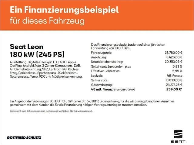 Gebraucht 2023 Cupra Leon | 28.780 € (Superpreis) - Bild 1/1