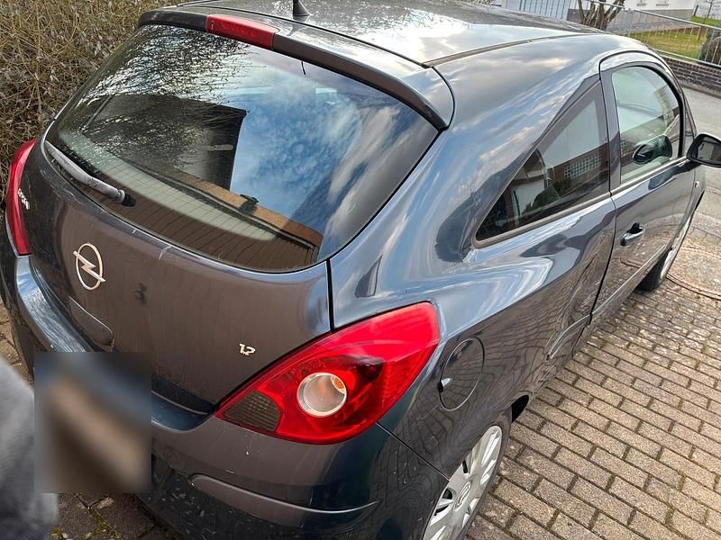 Gebraucht Opel Corsa 80 PS (58 kW) 2007 Blau Kleinwagen