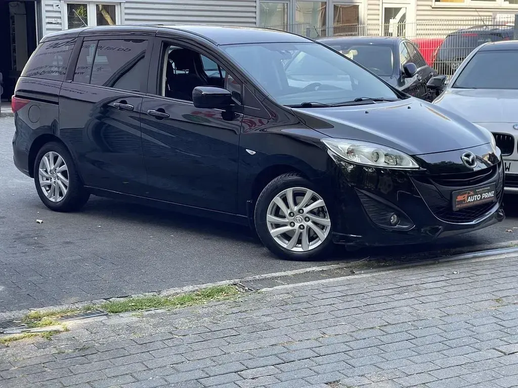 Gebraucht Mazda 5 Center-Line 116 PS (85 kW) 2012 Brillantschwarz Van / Kleinbus