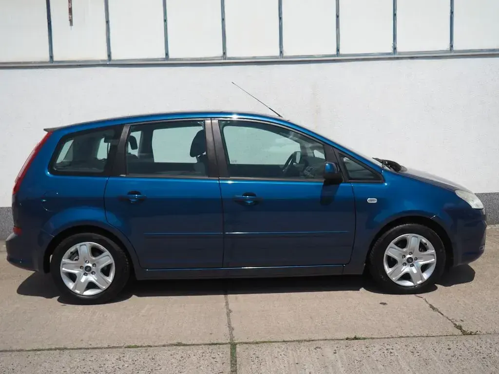 Gebraucht Ford C-MAX Style 101 PS (74 kW) 2010 Blau Van / Kleinbus