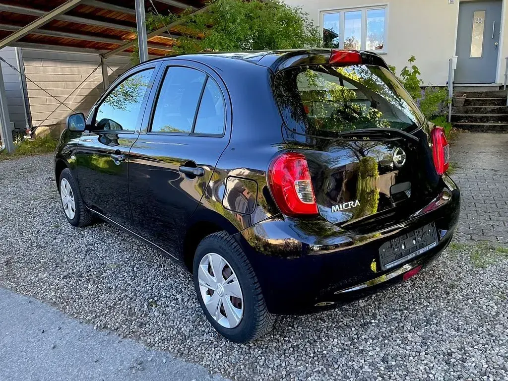 Gebraucht Nissan Micra Visia 71 PS (52 kW) 2016 Schwarz Kleinwagen