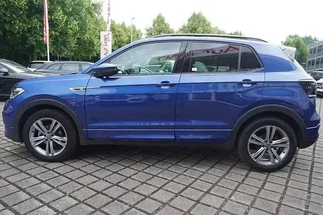 Gebraucht VW T-Cross R-line 110 PS (80 kW) 2022 Blau SUV