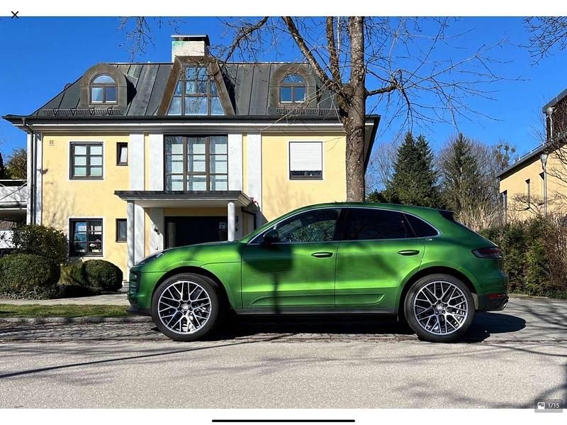 Grün Gebraucht 2020 Porsche Macan S SUV | 47.990 € (Fairer Preis) - Bild 1/4