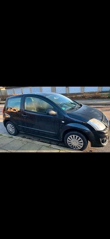 Gebraucht Citroën C2 60 PS (44 kW) 2009 Schwarz Kleinwagen