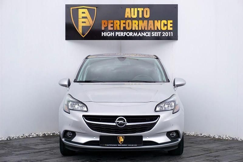 Gebraucht Opel Corsa 90 PS (66 kW) 2018 Argonsilber/sovereign/switchbl Kleinwagen