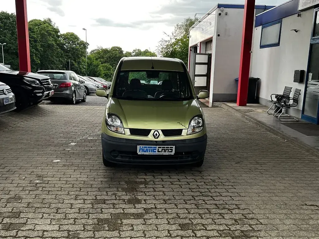Gebraucht Renault Kangoo Authentique 75 PS (55 kW) 2005 Grün Van / Kleinbus