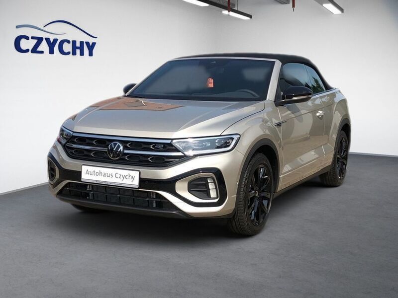 Silver metallic Gebraucht 2024 VW T-Roc Cabriolet R-line Cabrio | 33.880 € (Fairer Preis) - Bild 1/4