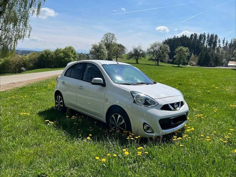 Gebraucht Nissan Micra N-TEC 80 PS (58 kW) 2017 Weiß Kleinwagen