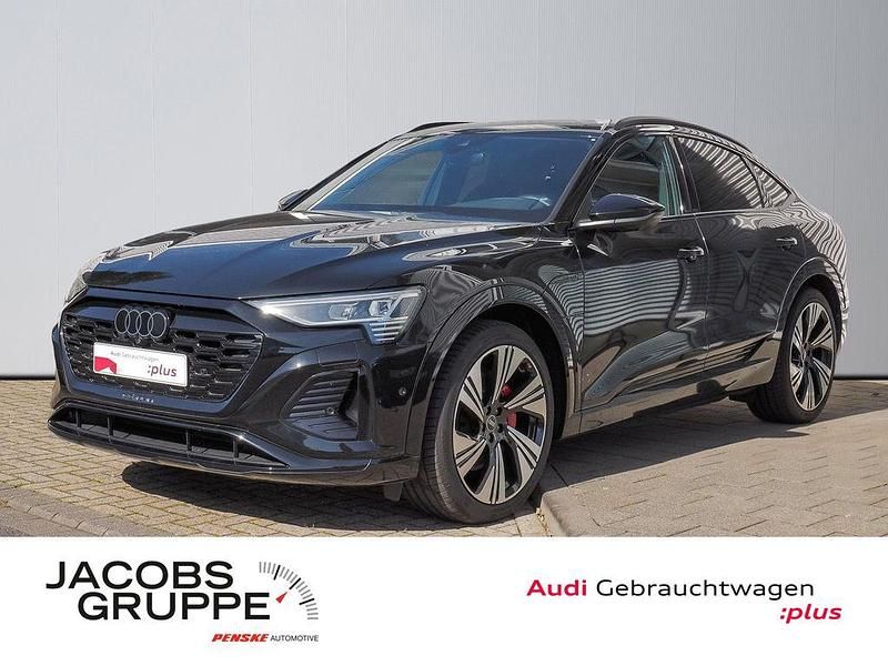 Mythosschwarz metallic Gebraucht 2023 Audi Q8 Sportback e-tron S-Line SUV | 52.780 € (Fairer Preis) - Bild 1/4