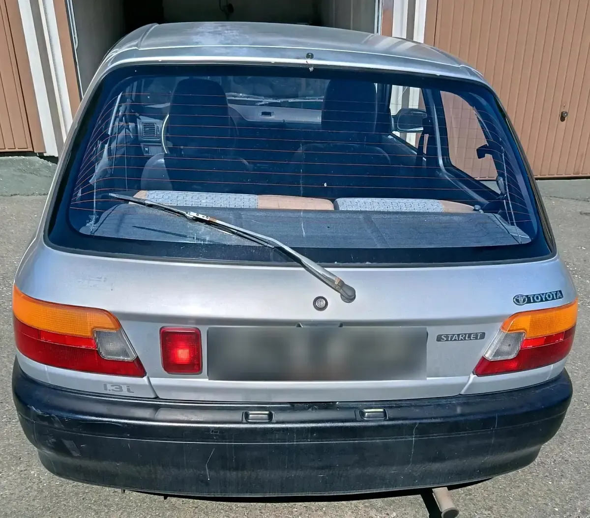 Gebraucht Toyota Starlet 75 PS (55 kW) 1995 Grau Kleinwagen