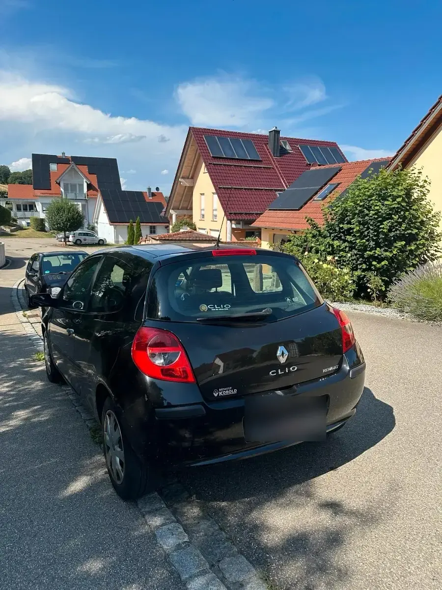 Gebraucht Renault Clio 88 PS (64 kW) 2006 Schwarz Kleinwagen