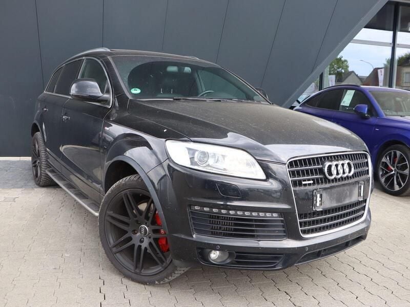Schwarz Gebraucht 2008 Audi Q7 S-Line SUV | 8.807 € (Superpreis) - Bild 1/4