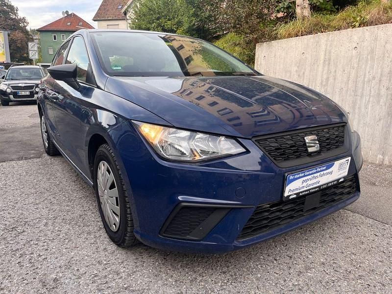 Gebraucht Seat Ibiza Reference 95 PS (69 kW) 2018 Blau Limousine
