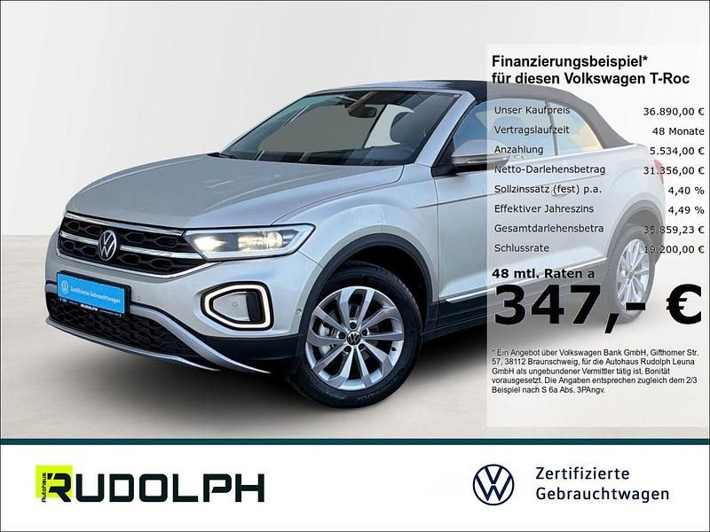 Gebraucht VW T-Roc Style 150 PS (110 kW) 2025 Ivory silver metallic (silber) SUV