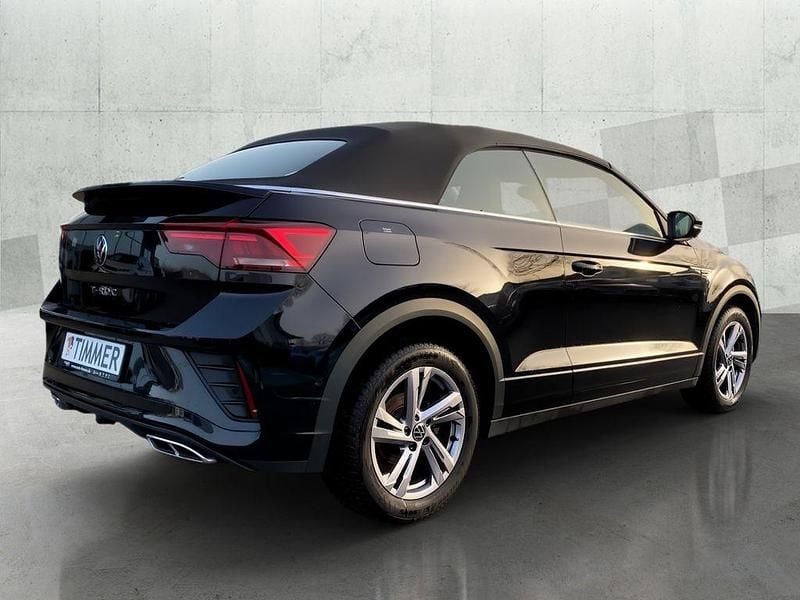 Gebraucht VW T-Roc Cabriolet R-line 150 PS (110 kW) 2025 Deep black perleffekt Cabrio