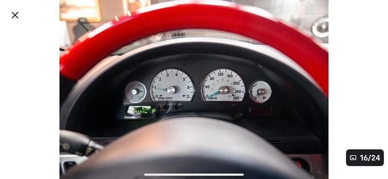 Gebraucht Ford Thunderbird 256 PS (188 kW) 2003 Rot Cabrio